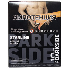 Табак DarkSide Core 30 г Starlime Лайм Мята