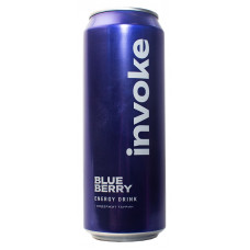 Энергетик Invoke 450 мл Blue Berry Черника Напиток Безалкогольный