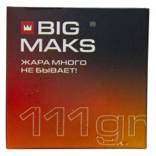 Уголь BigMaks 111 гр 25x25 мм 8 куб (Big Maks)