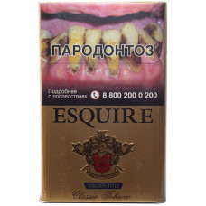 Сигареты Esquire Golden Title King Size