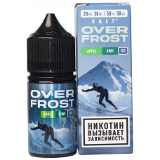 Жидкость Overfrost Salt 30 мл Apple Kiwi Ice 20 мг/мл