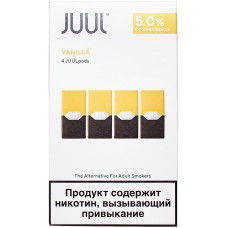 Картридж JUUL Vanilla 4 шт 0.7 мл 50 мг