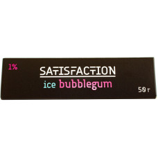 Смесь Satisfaction 50 гр Ice Bubblegum 1% Жевательная резинка
